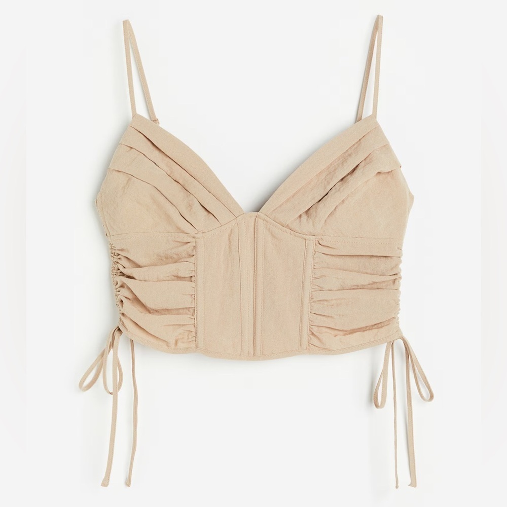 Women’s Cropped corset top size Xl‎
